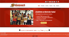 Desktop Screenshot of losguardianes.com